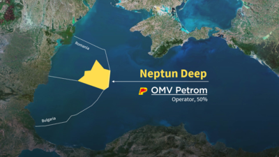 Neptun Deep Black Sea Map